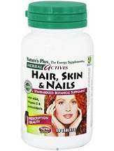 Nature’s Plus Herbal Actives Hair, Skin & Nails Tablets Review